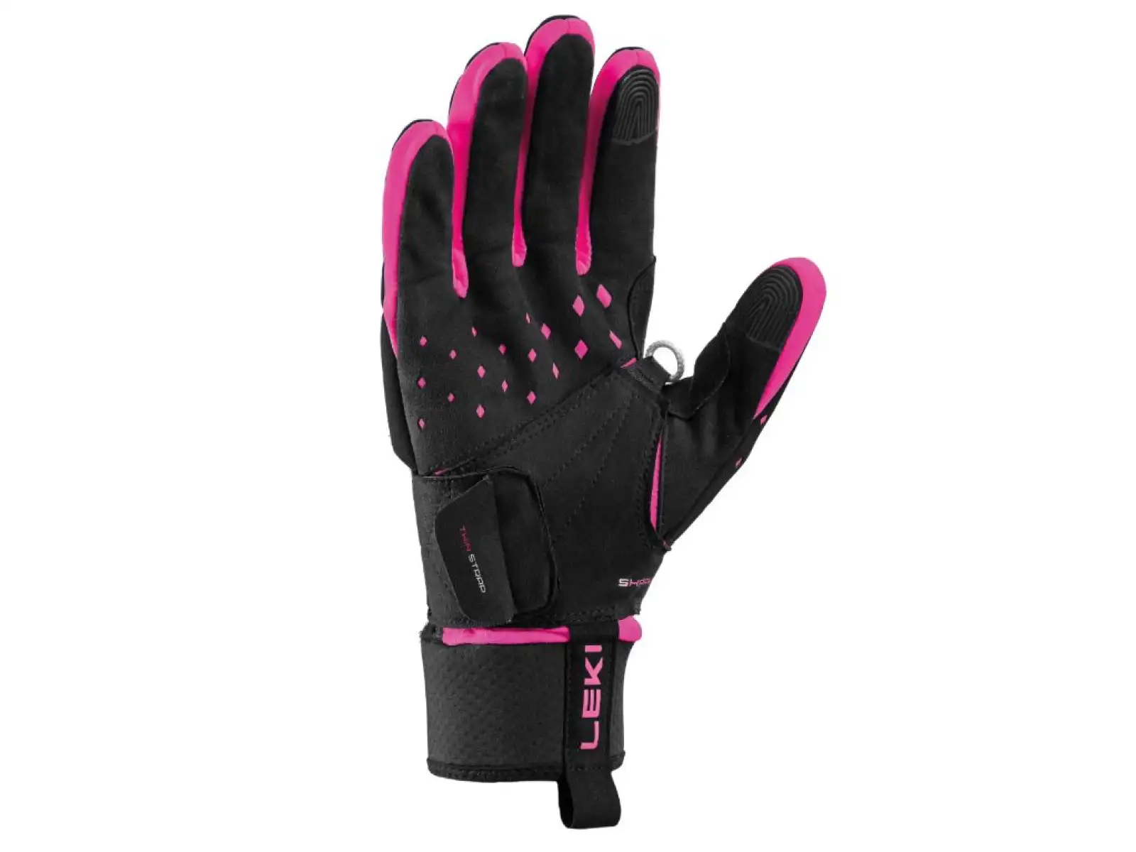 Leki HRC Race Shark running gloves Black/Pink