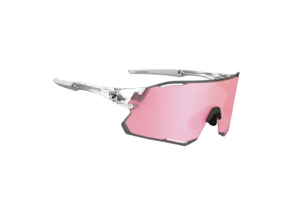 Tifosi Rail Race sport sunglasses Crystal Clear/Clarion Rose/Clear
