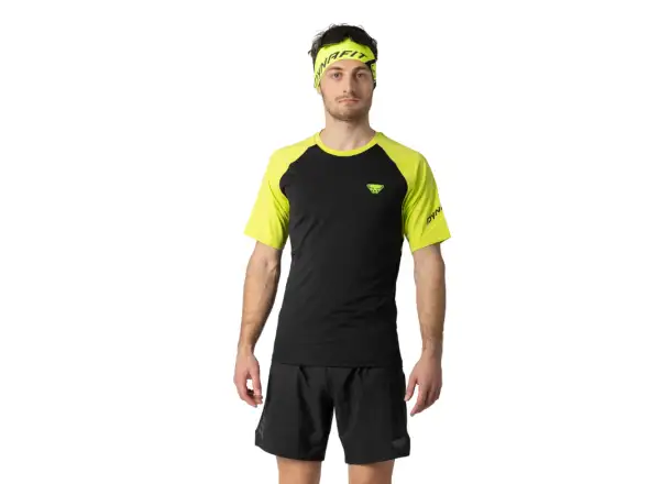 Dynafit Alpine Pro men's running shirt Ultra Yellow