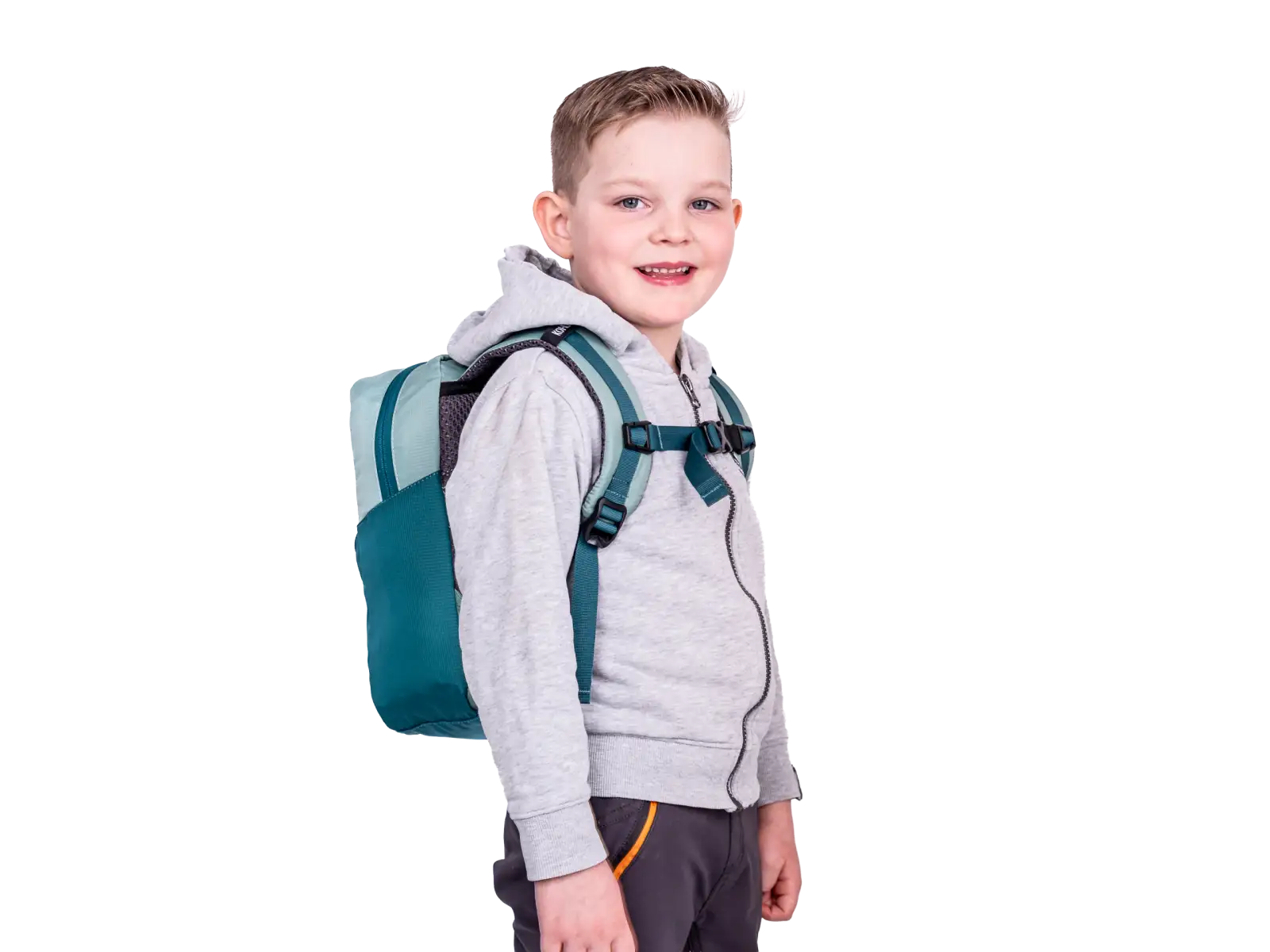 Kohla Happy Rocky 8 children's hiking backpack Beryl Green