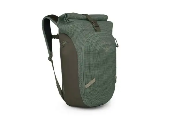 In stock New Osprey Transporter Roll Top backpack Pine Leaf