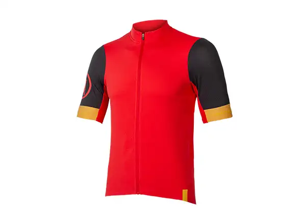 Endura FS260 men's short sleeve jersey Pomegranate