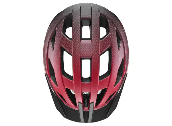 Uvex I-vo 2 helmet Red/Black Matt