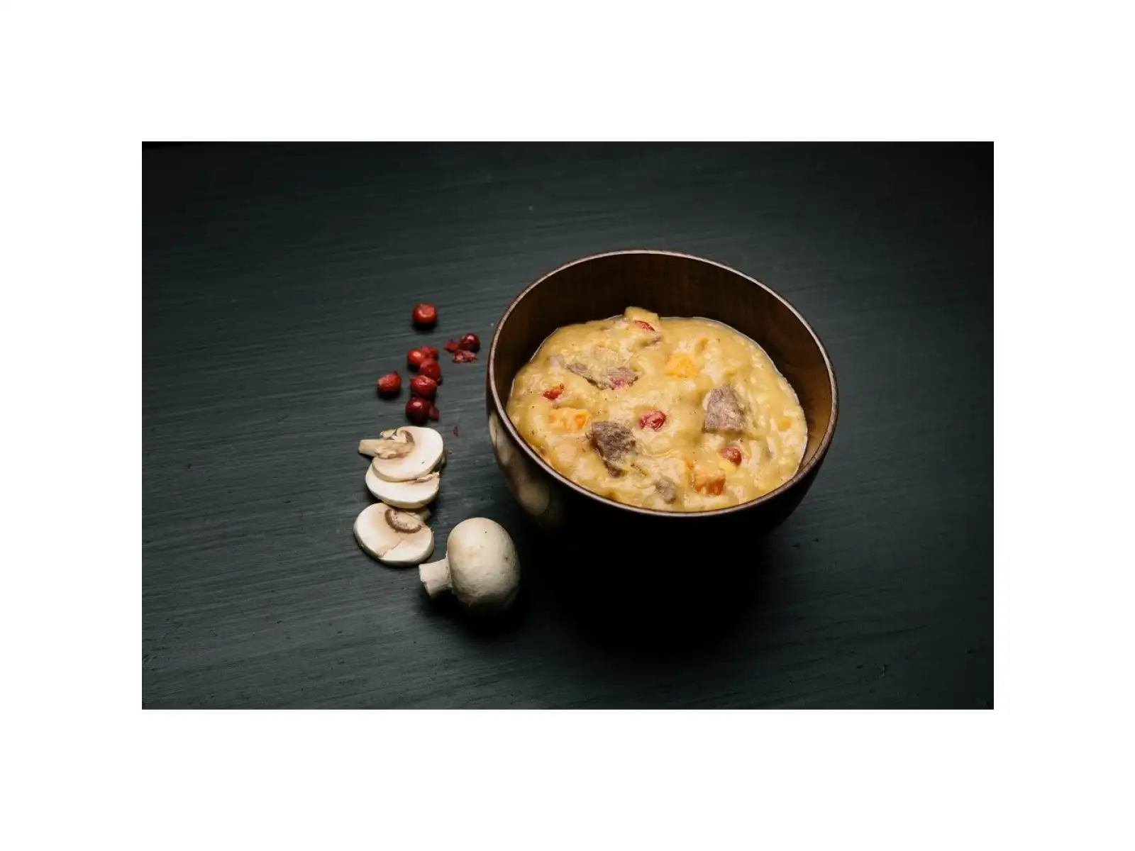 Real Turmat dehydrated meal Reindeer meat with cranberries and potatoes