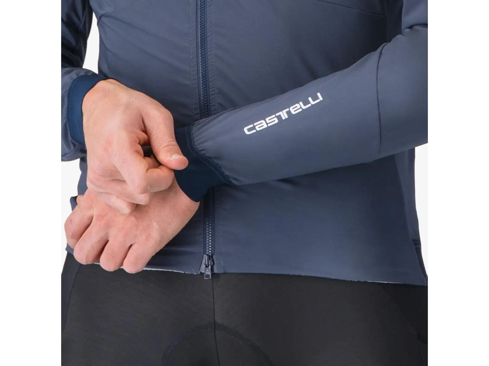 Castelli Fly Unltd Jacket men's jacket Dark Steel Blue