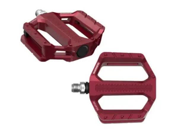 Shimano PD-EF202 Flat Pedals Red