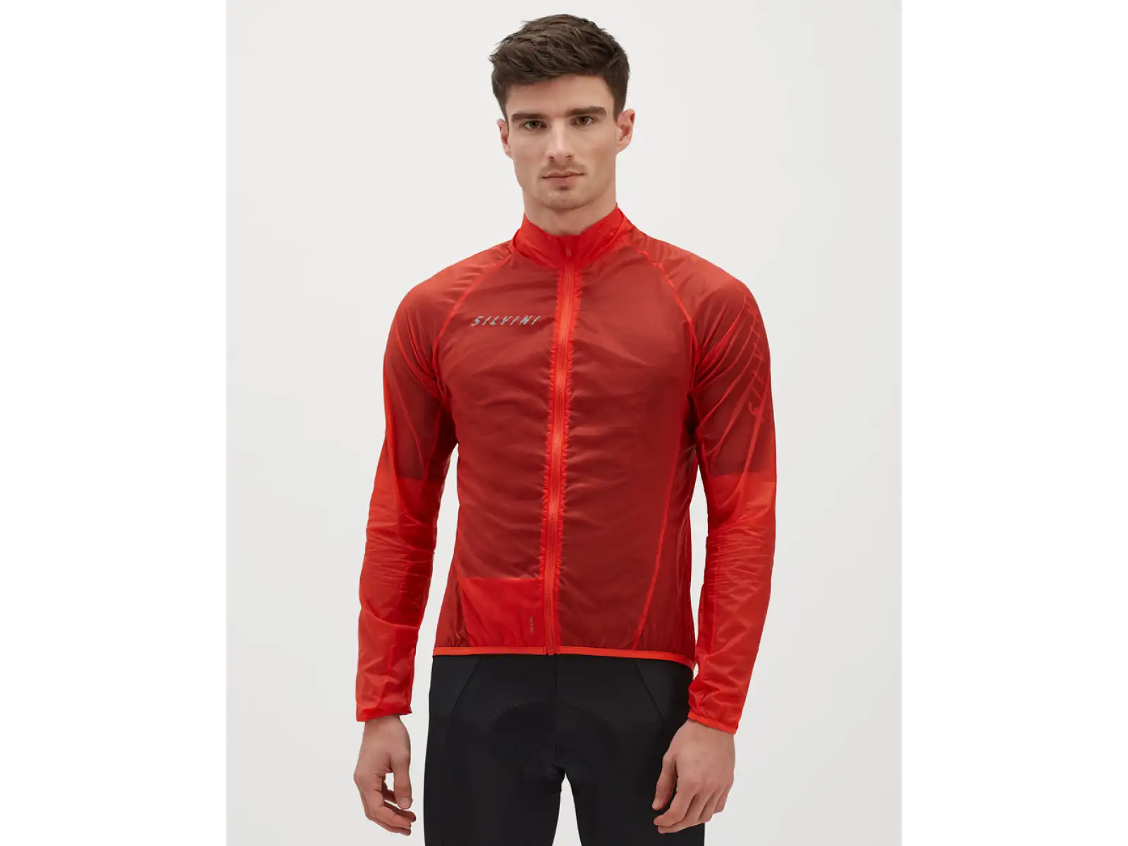 Silvini Montilio men's jacket Ruby/Charcoal