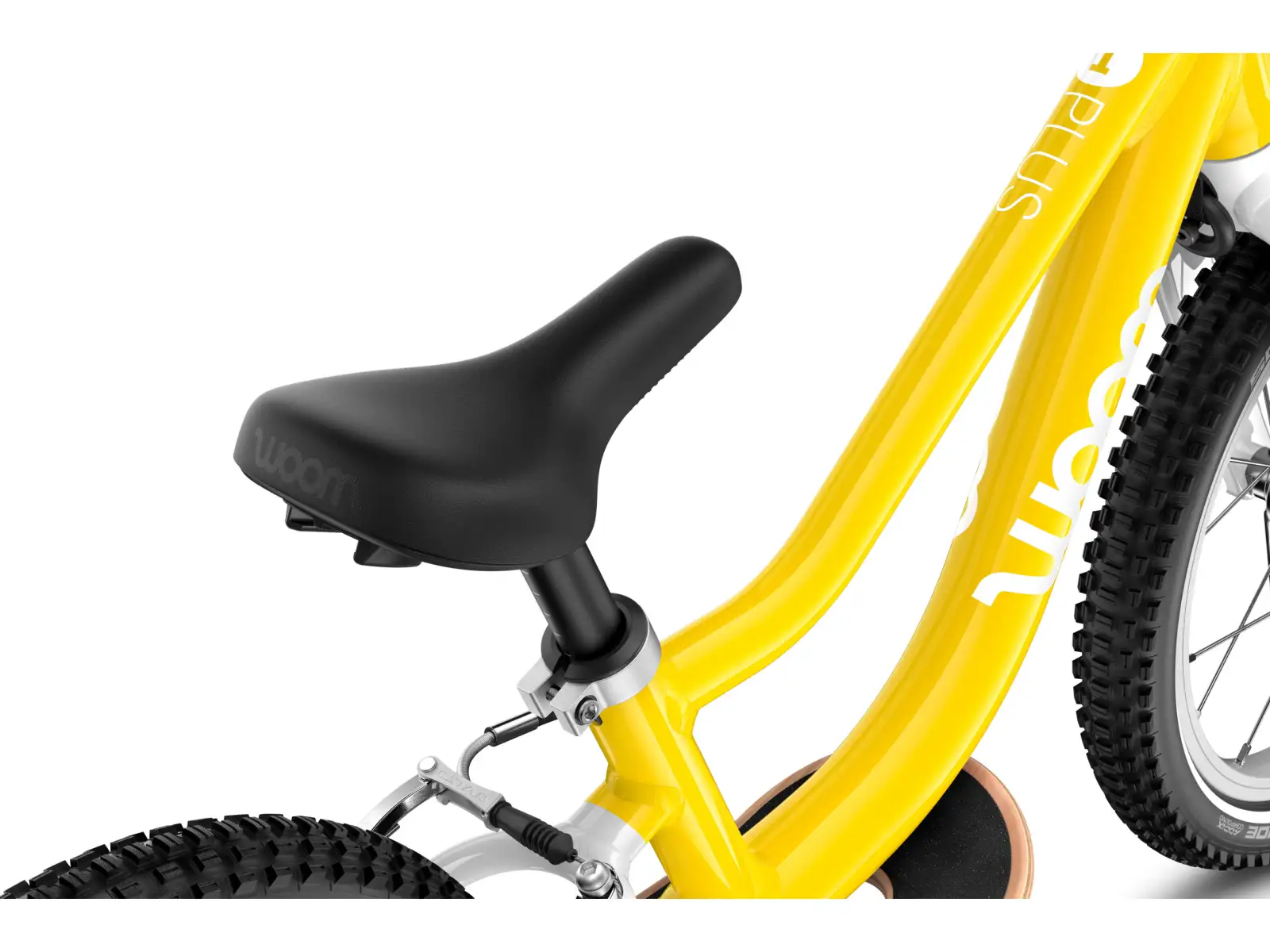 Woom GO 1 Plus Vibrant Yellow 14 children's balance bike