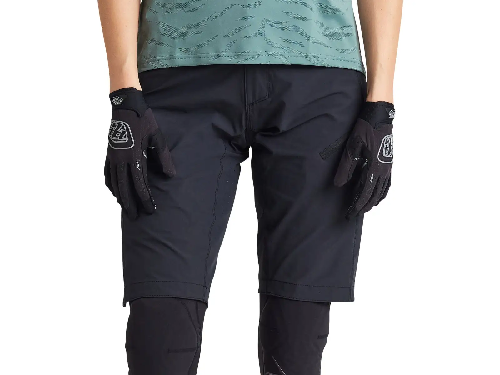 Troy Lee Designs Lilium women's shorts Solid black