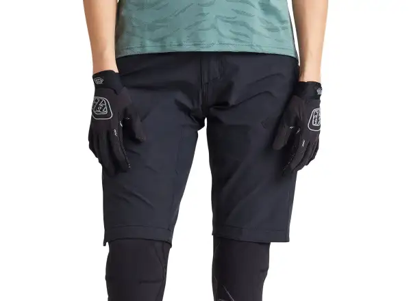 Troy Lee Designs Lilium women's shorts Solid black