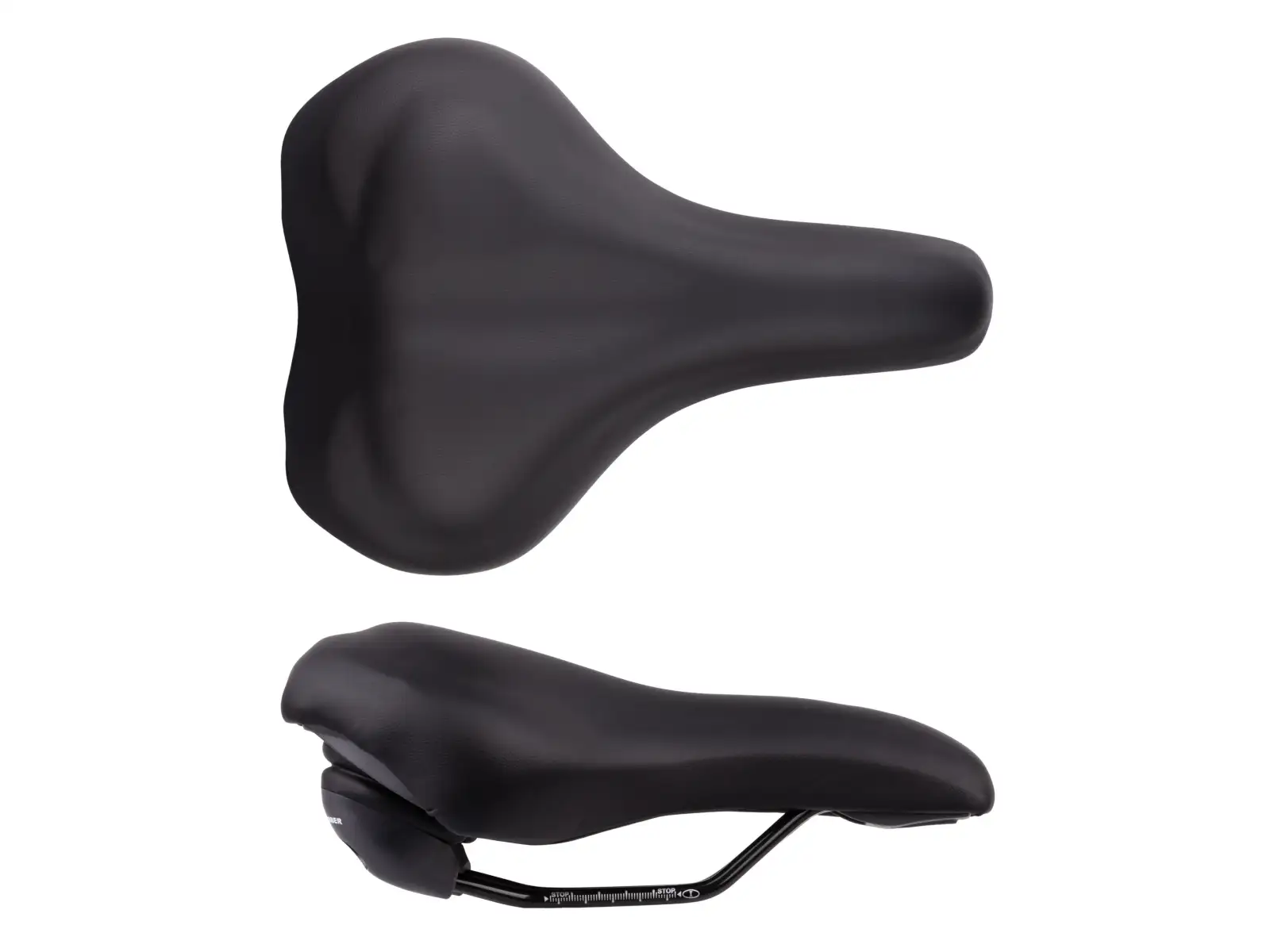 Force Althea Gel Plus trekking saddle black