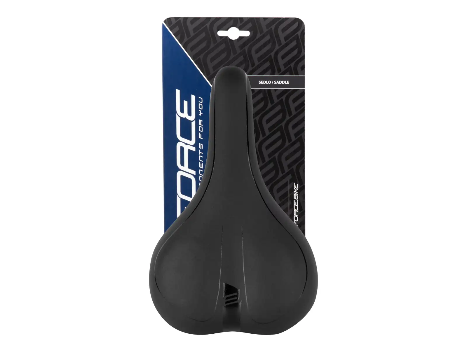 Force Comfort Gel men's hiking saddle black
