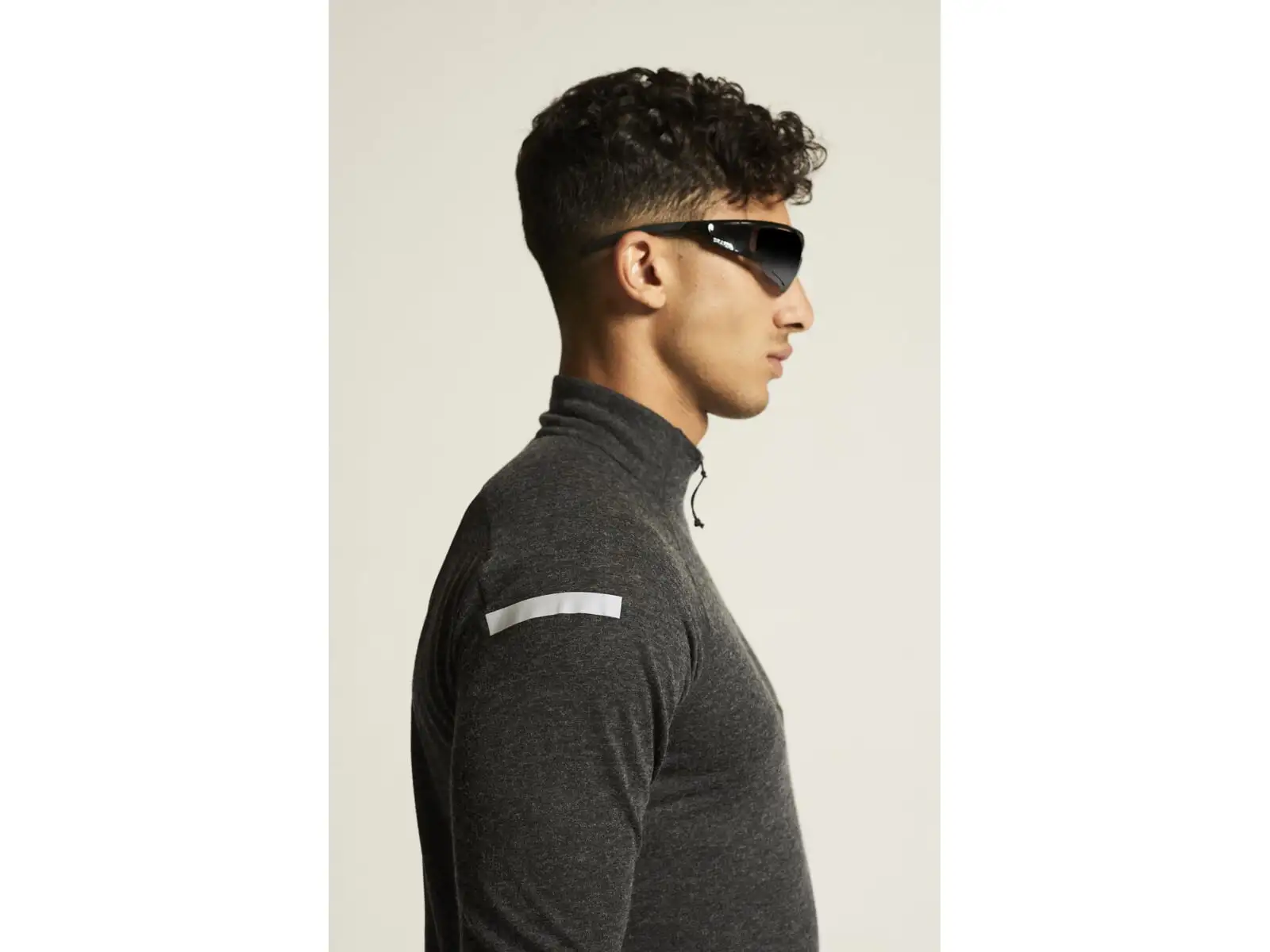 Craft ADV SubZ Wool men's running shirt long sleeve black