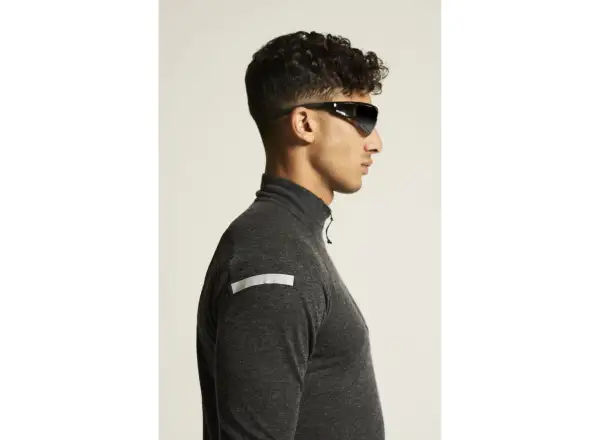 Craft ADV SubZ Wool men's running shirt long sleeve black