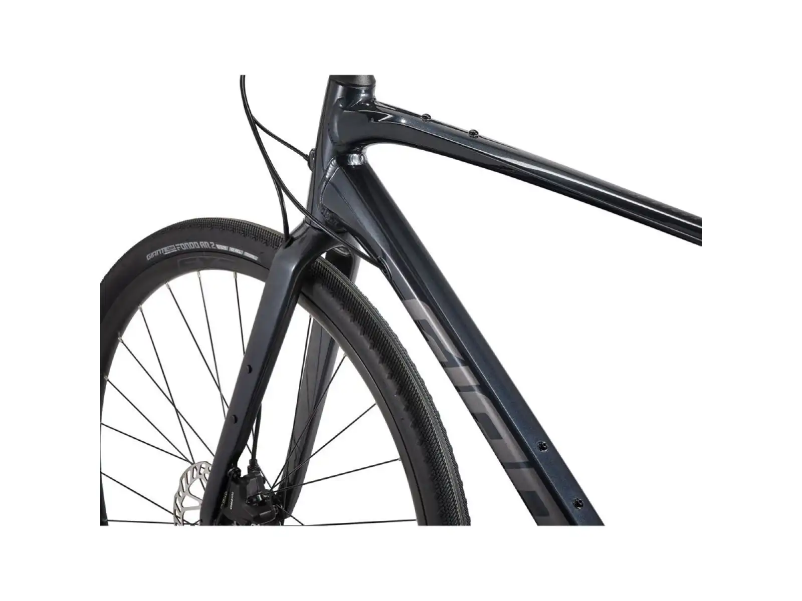 Giant FastRoad AR 2 fitness bike metallic black
