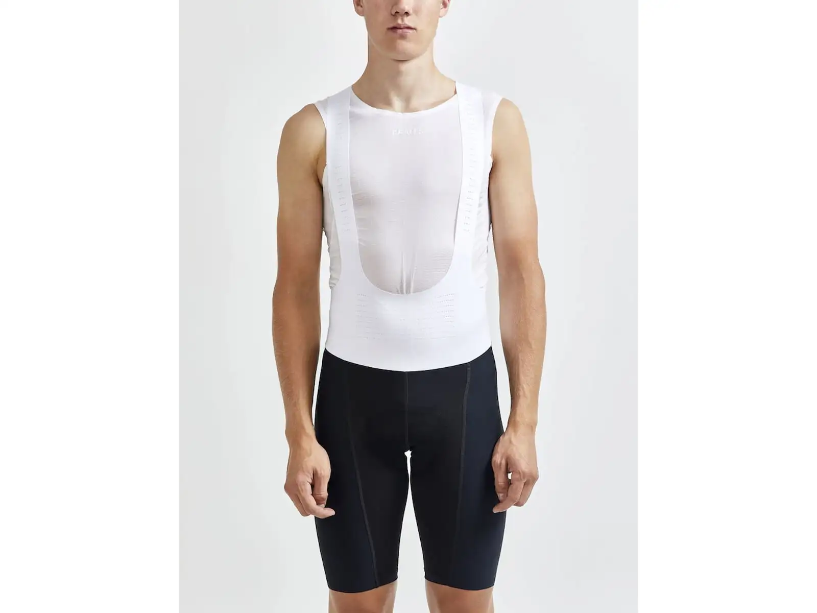Craft Pro Aero Bib men's shorts with pad and suspenders black