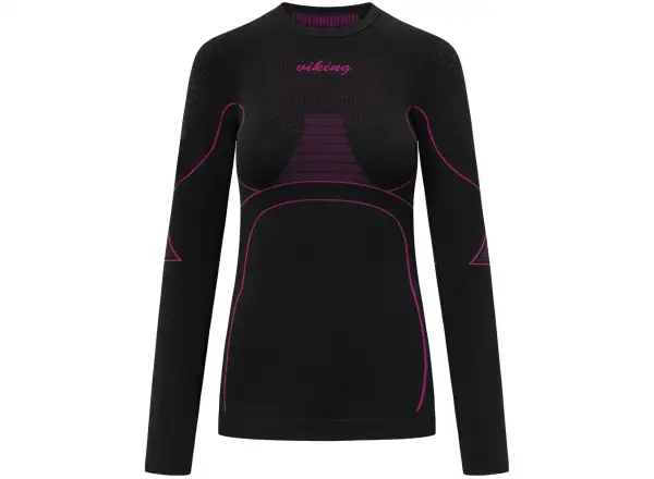 Viking Etna women's long sleeve shirt black