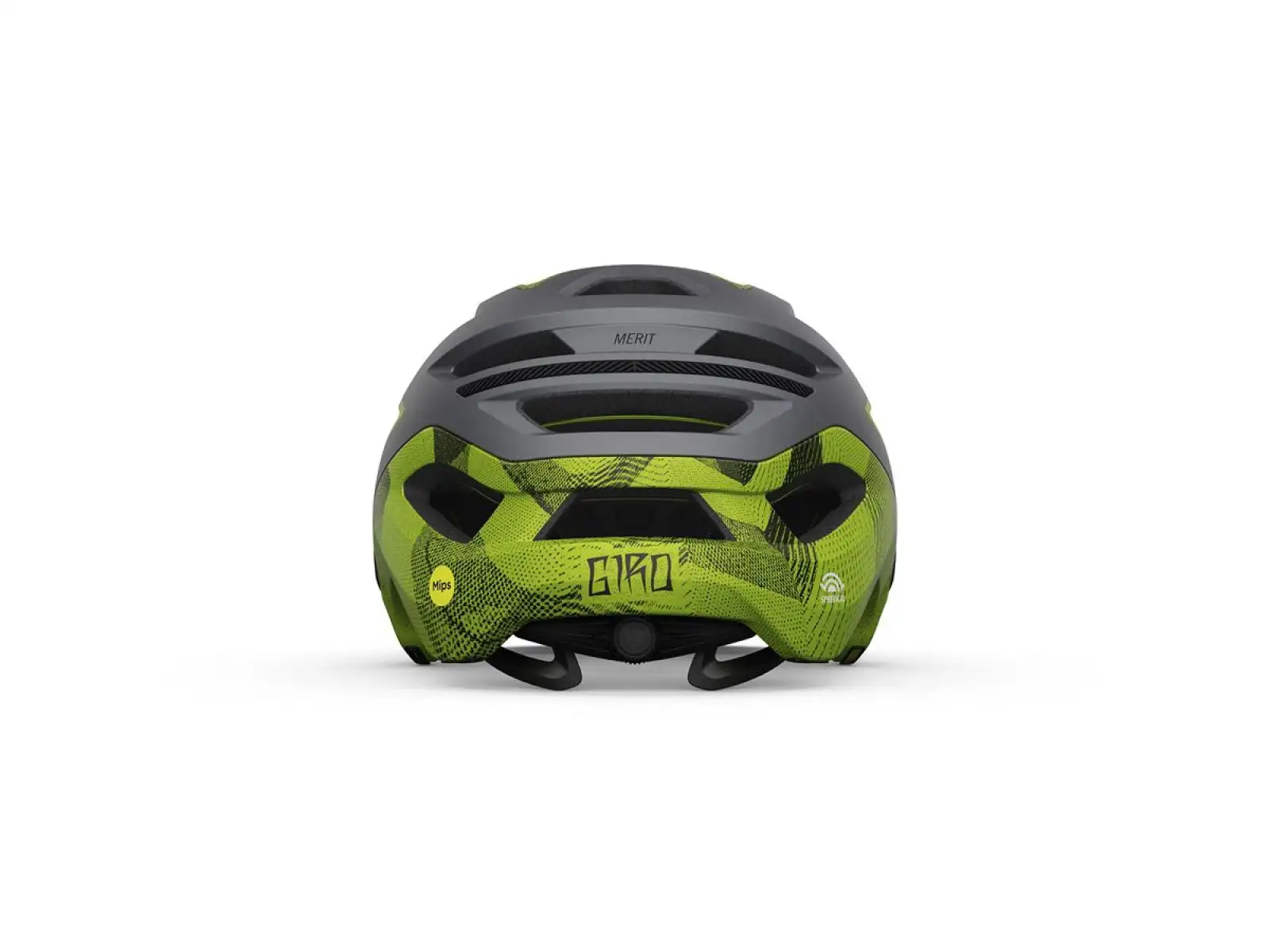 Giro Merit Spherical helmet Mat Metalic Black/Lime