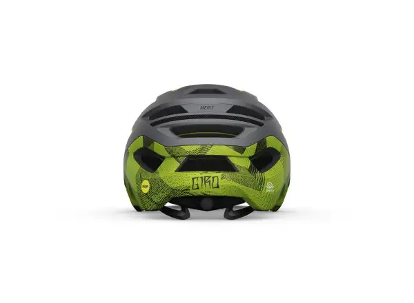 Giro Merit Spherical helmet Mat Metalic Black/Lime