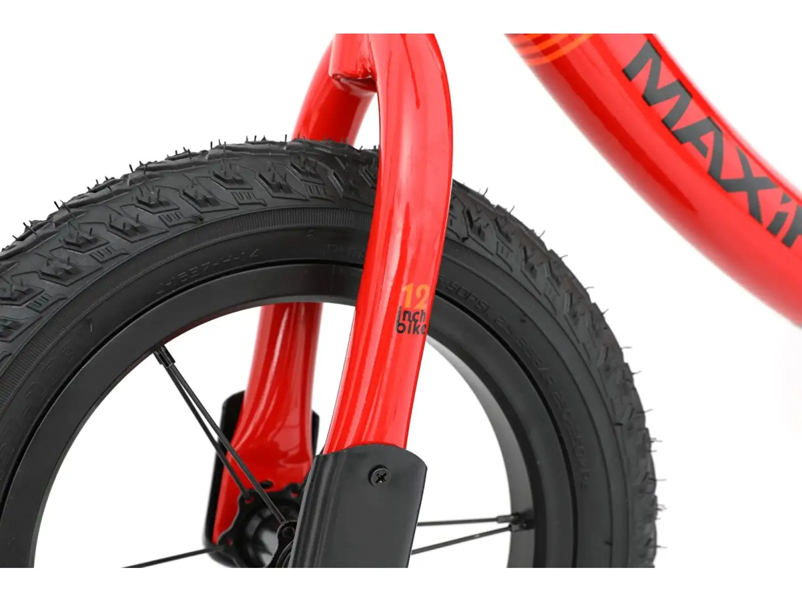 MAXÍK Evo Lite red/orange children's balance bike