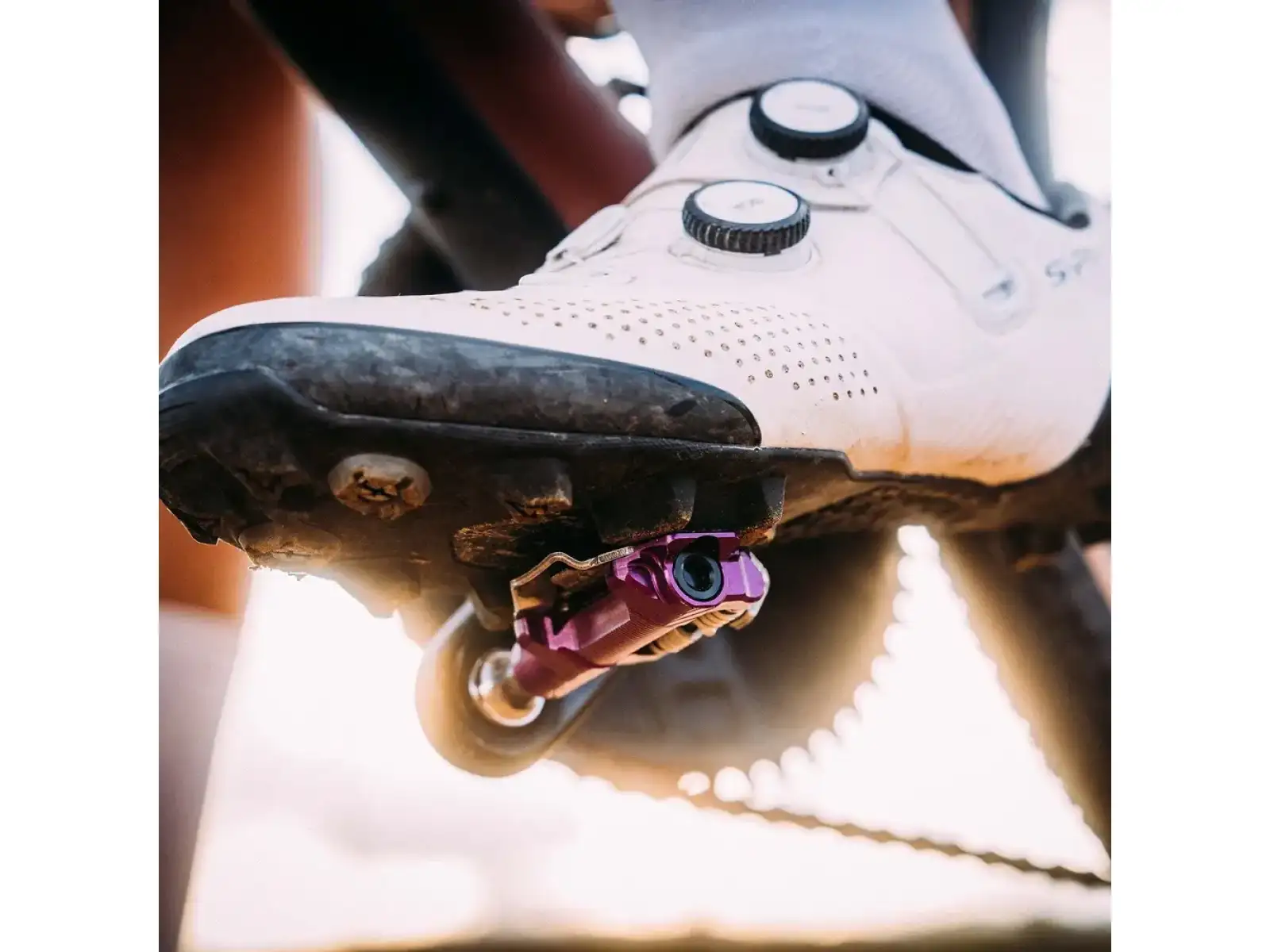 WOLF TOOTH DEL Gravel Race Clipless pedals Ultraviolet Purple