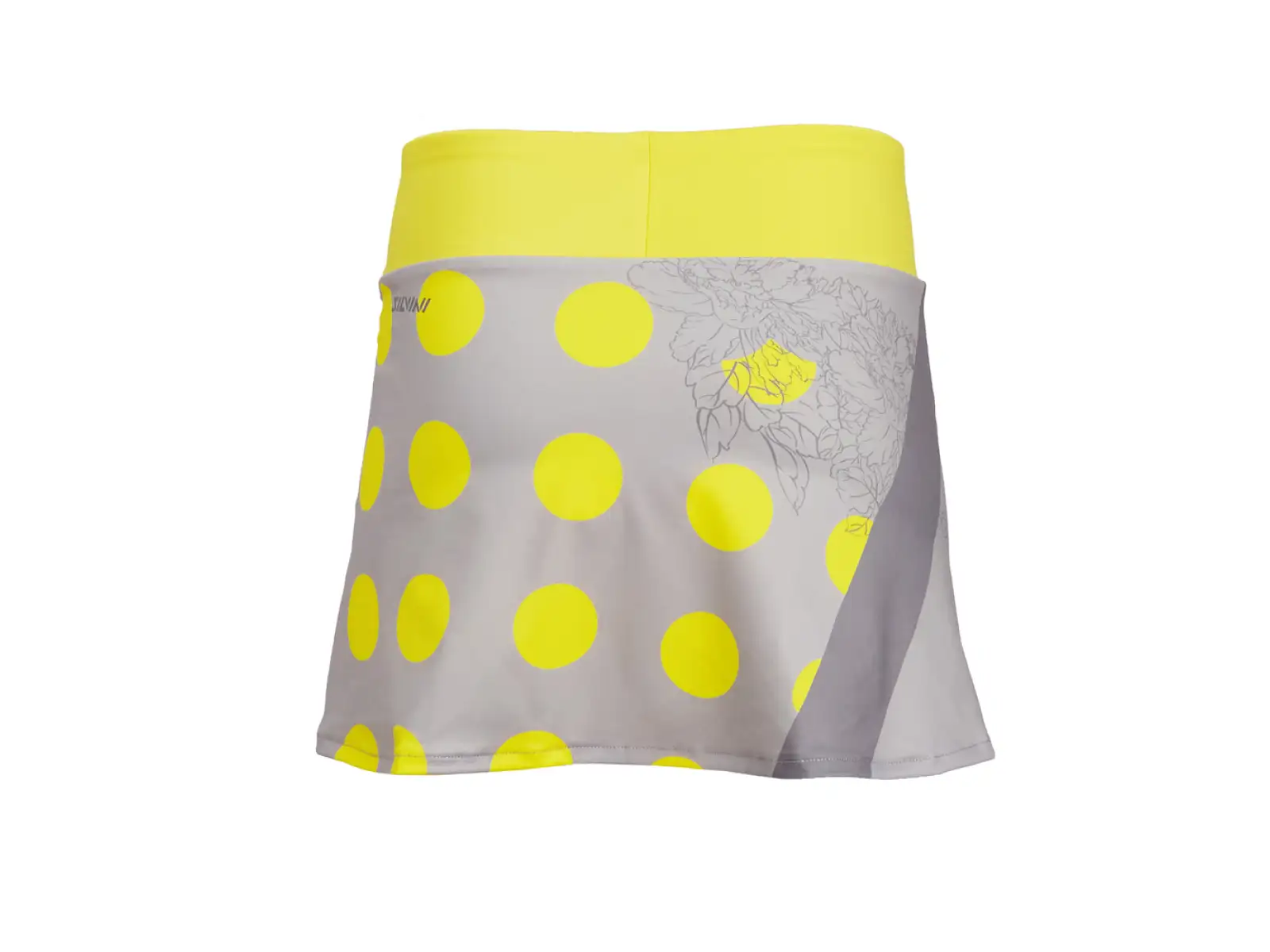 Silvini Isorno women's MTB cycling skirt cloud/yellow