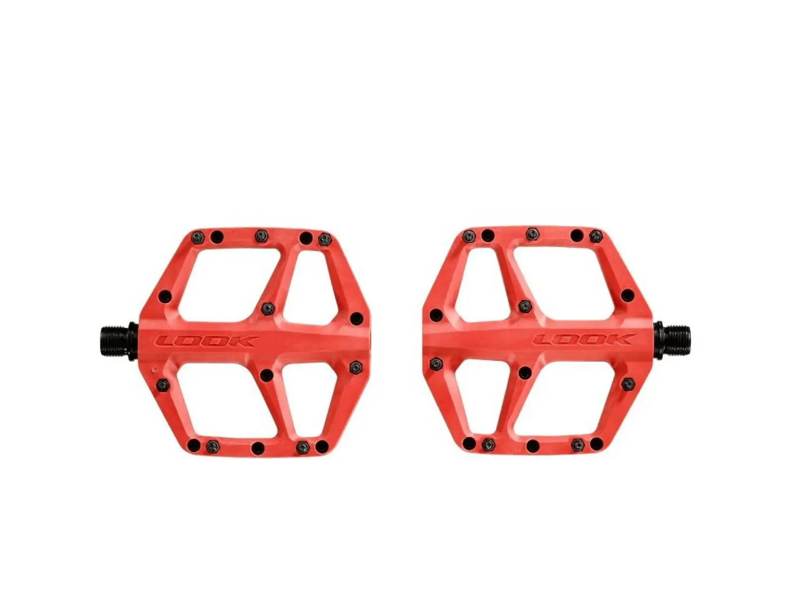 Look Trail Roc Fusion pedals red