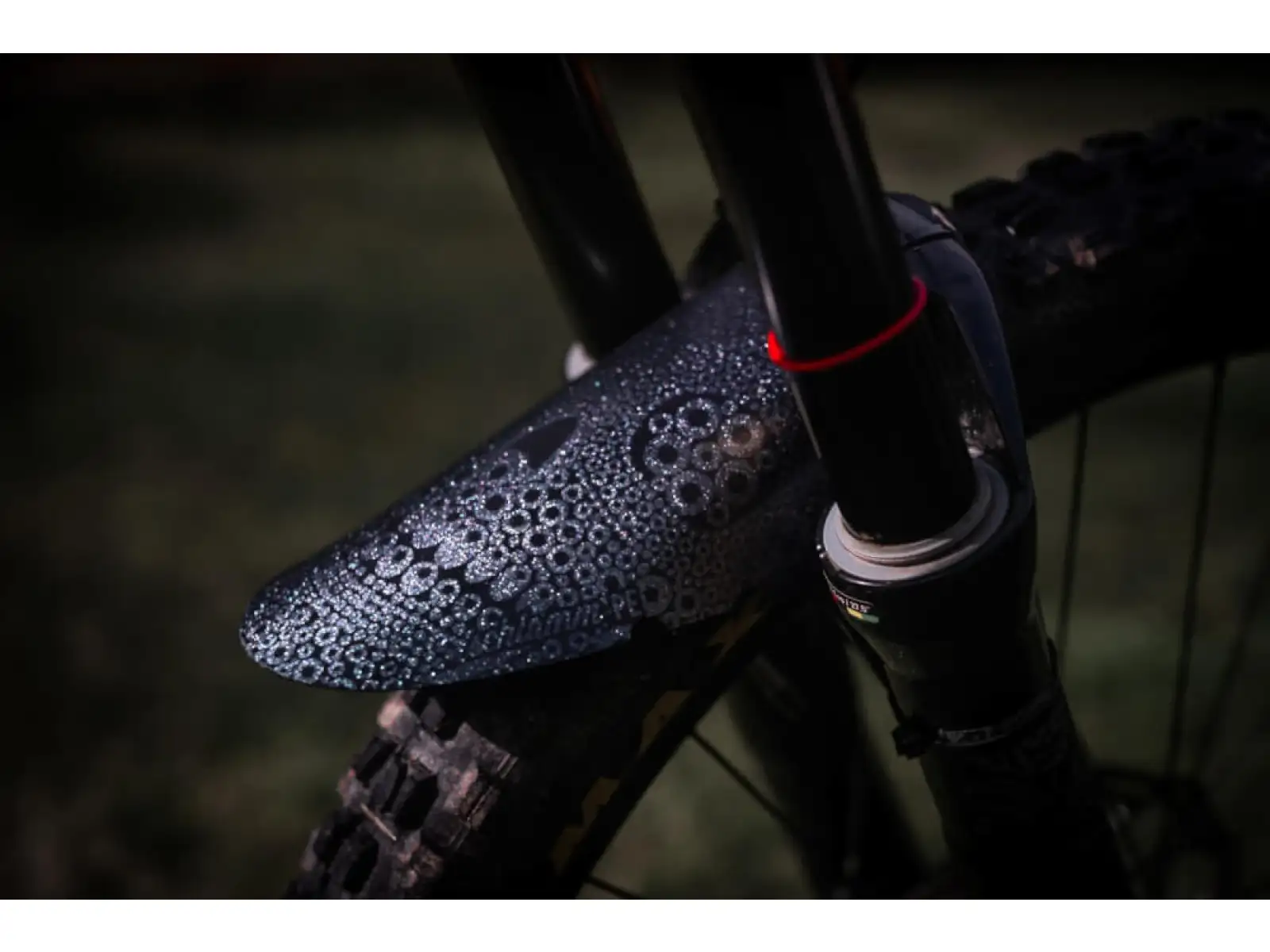 Rie:sel Design Schlamm:PE front mini fender Los Muertos