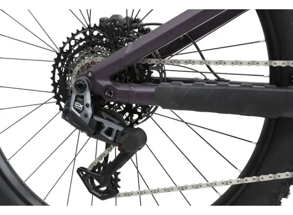 Apache Eagle 1 Avinox 800 Wh purple full-suspension electric bike