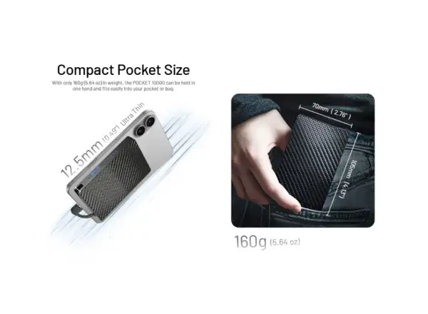 Nitecore High-performance Powerbank POCKET 10000