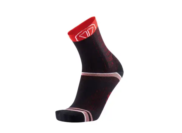Sidas Winter Run winter running socks black-red