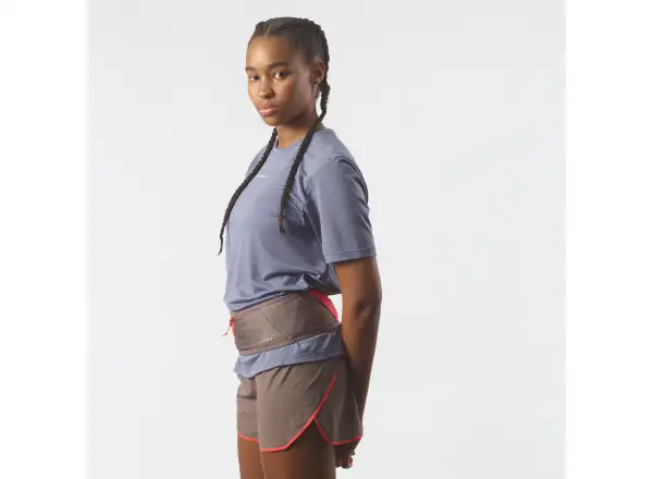 Salomon Pulse running belt Iron/Neon Flame