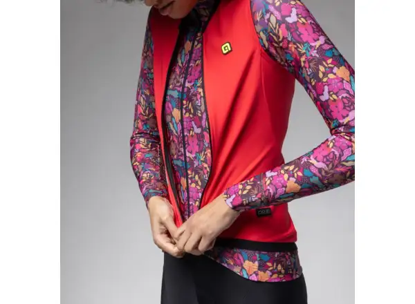Alé PR-E Thermo 2.0 women's cycling vest Watermelon