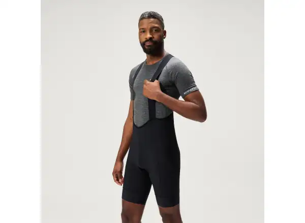 Endura Loop men's shorts with pad and bib Black