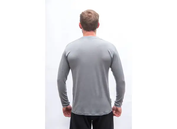 Sensor Merino Active Van Life men's long sleeve shirt Grey