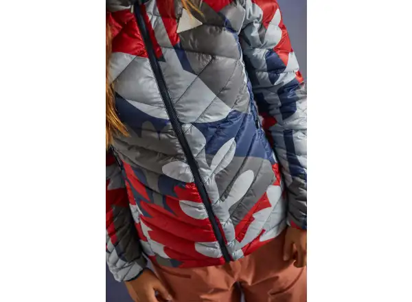 Maloja RehM. women's jacket midnight pastel leaves