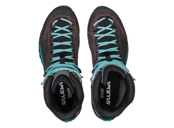 Salewa Mountain Trainer women's shoes magnet/viridian green