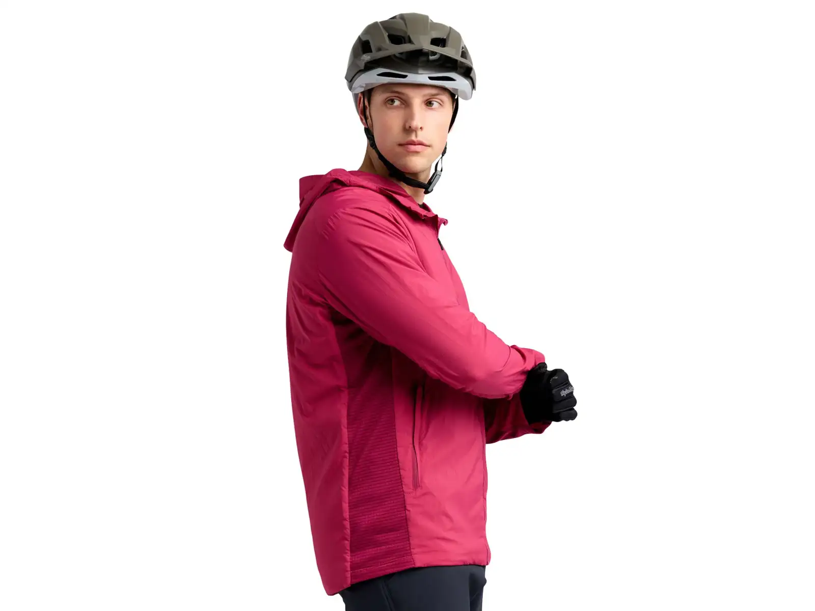 Troy Lee Designs Mathis men's jacket Mono Dark Berry