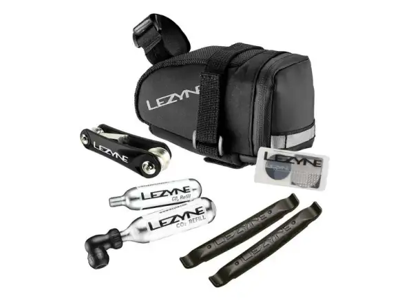 Lezyne Caddy CO2 Kit saddle bag 0.6 l Black size M