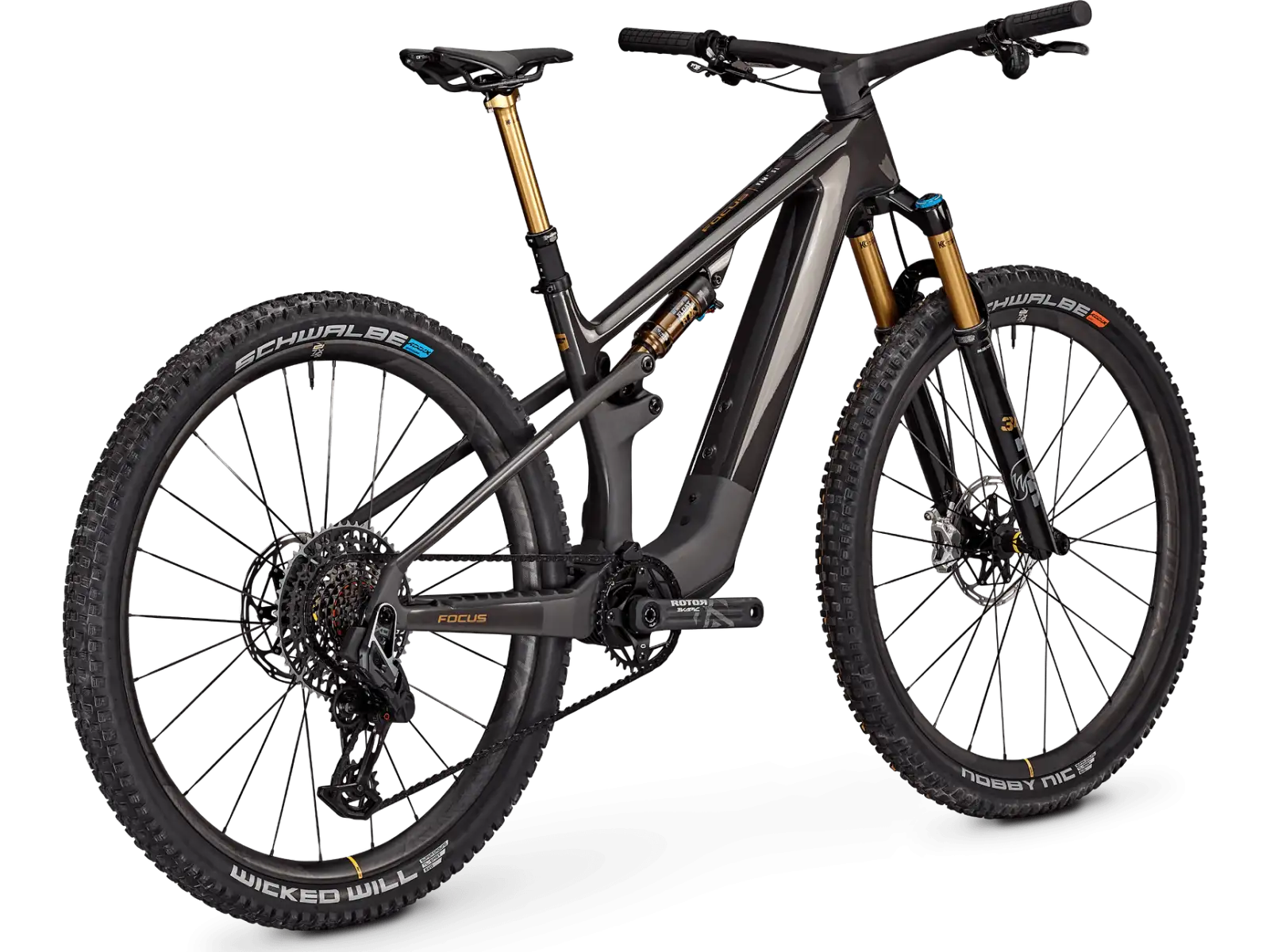 Focus VAM2 SL 9.0 full suspension e-bike Carbon Raw Matt/Glossy