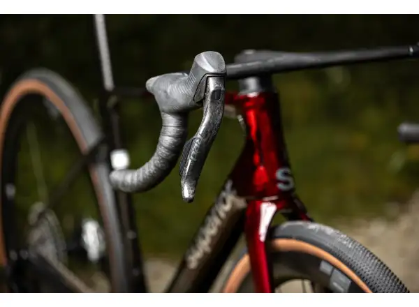Superior XR 9.9 GR gravel bike Matte Carbon/Gloss Red