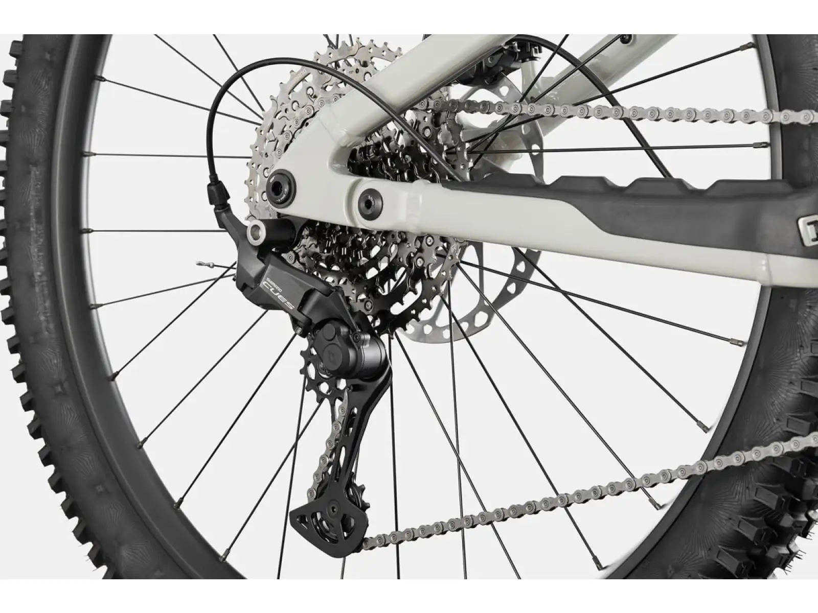 Cannondale Moterra 3 full-suspension e-bike Chalk