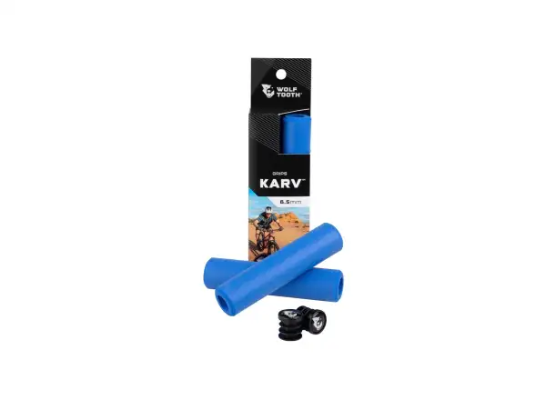 Wolf Tooth Karv grips blue