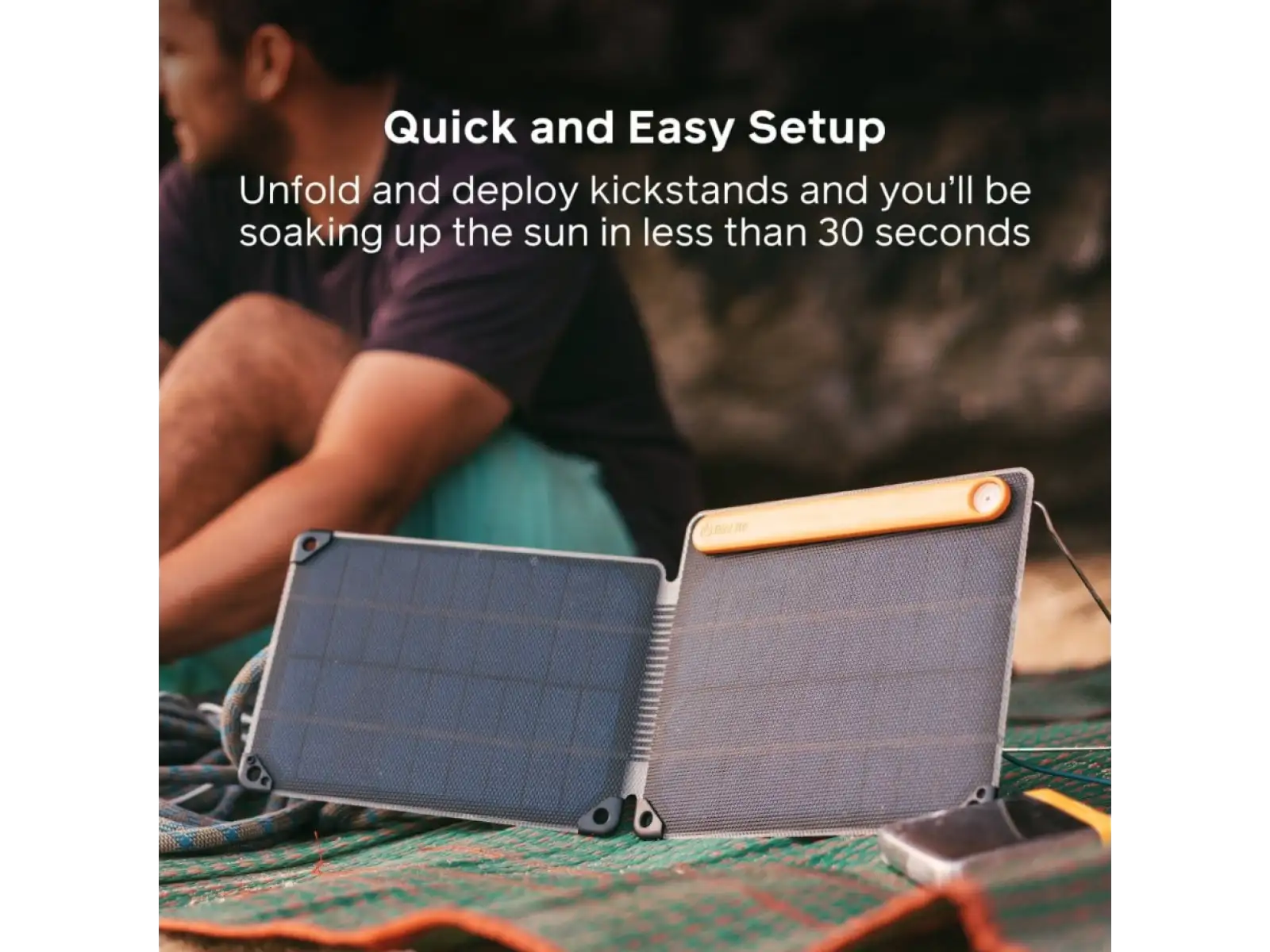 BioLite 10+ solar panel and powerbank 3200 mAh