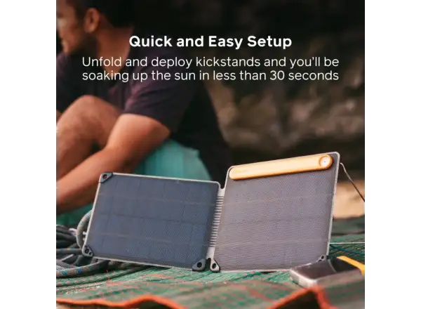 BioLite 10+ solar panel and powerbank 3200 mAh