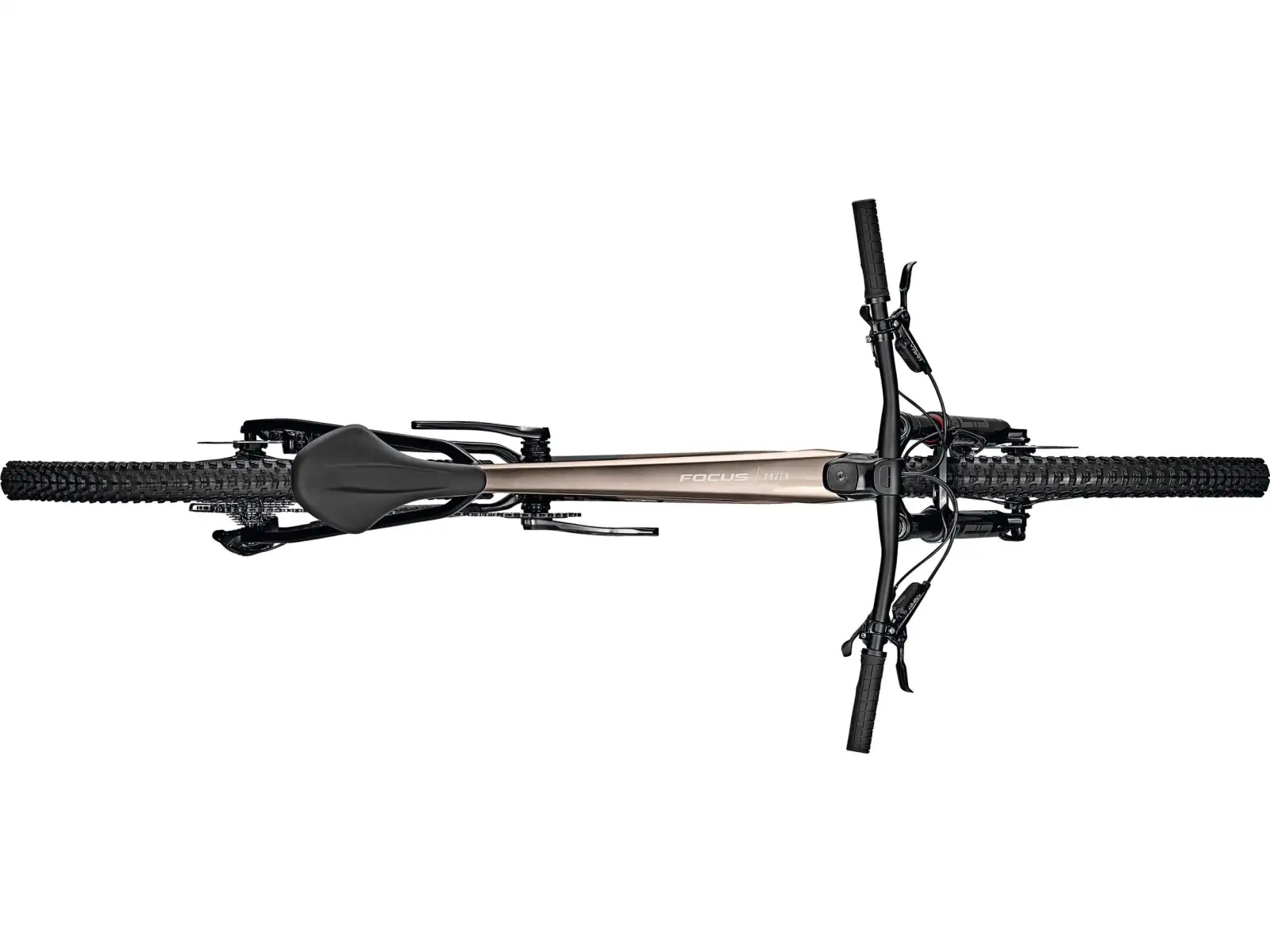 Focus Raven 8.9 DI 29" mountain bike Silver Glossy / Carbon Raw Glossy