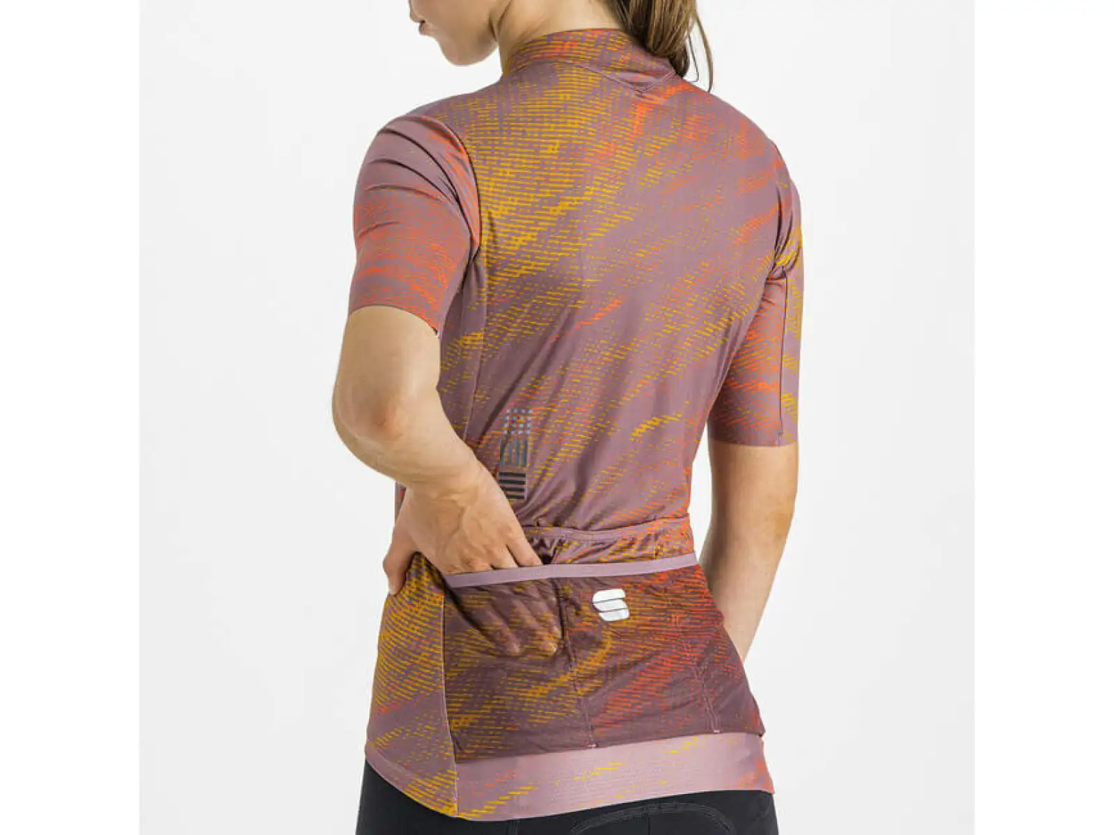 Sportful Cliff Supergiara women's jersey short sleeve mauve