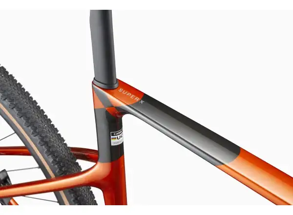 Cannondale SuperX 4 AXS gravel bike Flame Orange