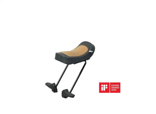Urban Iki Junior rear seat with carrier adapter Bincho Black/Kurumi Brown