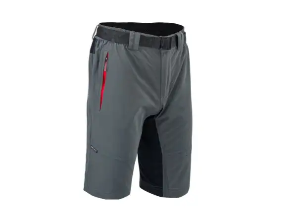 Silvini Rango men's MTB shorts charcoal/red